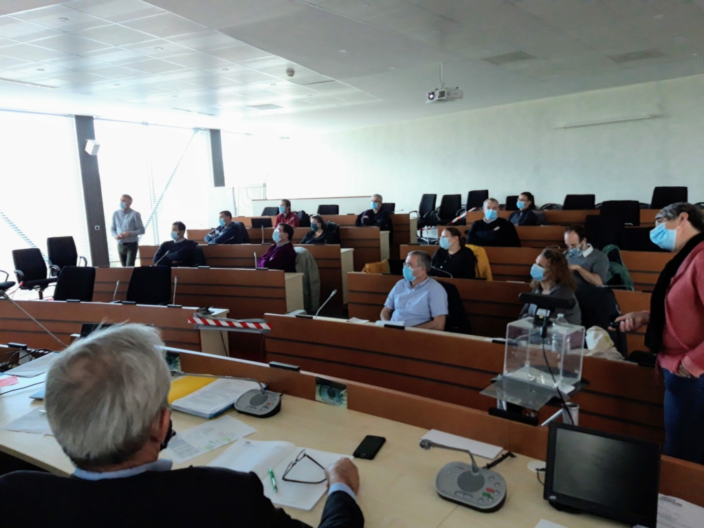 Meeting of the Processes and Production Technical Group, led by the Aube Chamber of Agriculture
