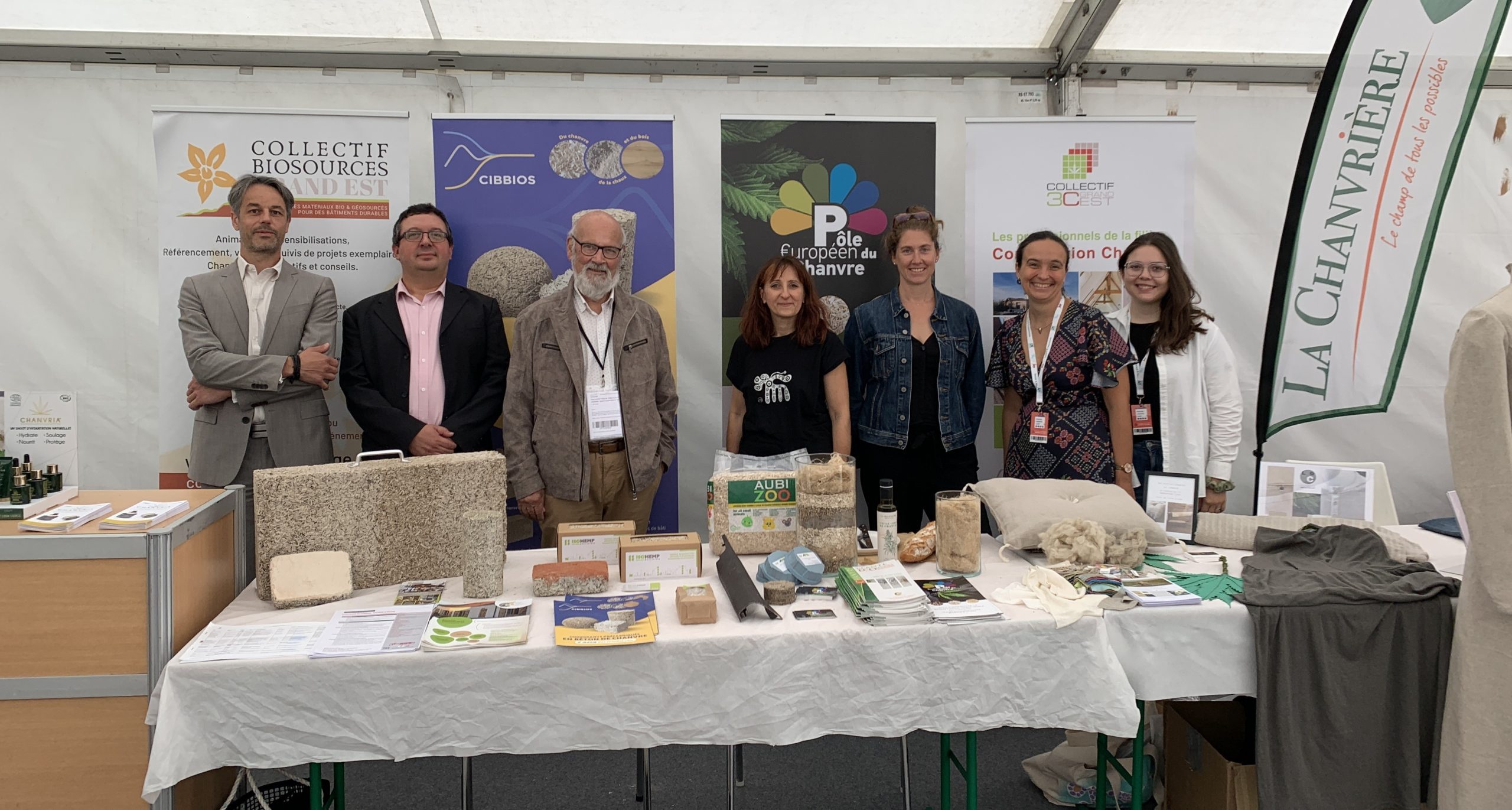 Hemp European Hub, Collectif 3C Grand Est, Collectif Biosourcés, CIBBIOS