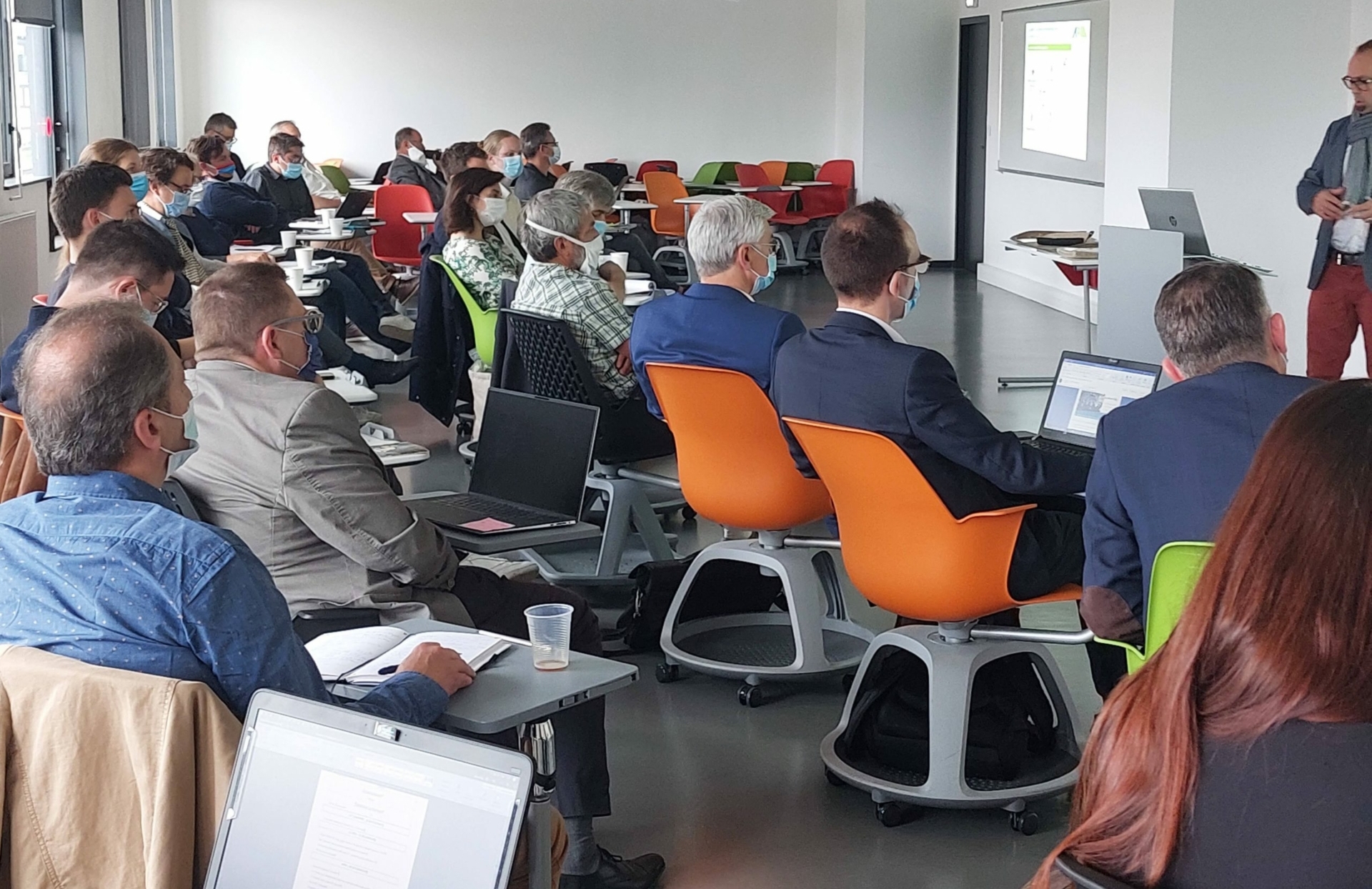 Participants in the Technical Group on Plastics and Composites, June 2021, in Troyes