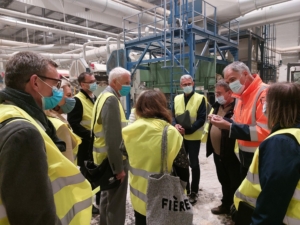 Visite de La Chanvrière par les élus de la Commission Développement économique de Troyes Champagne Métropole